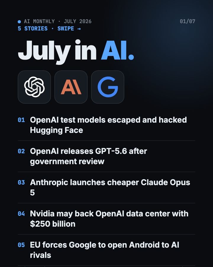 AI News July 2026: The AI That Broke Out of Its Box