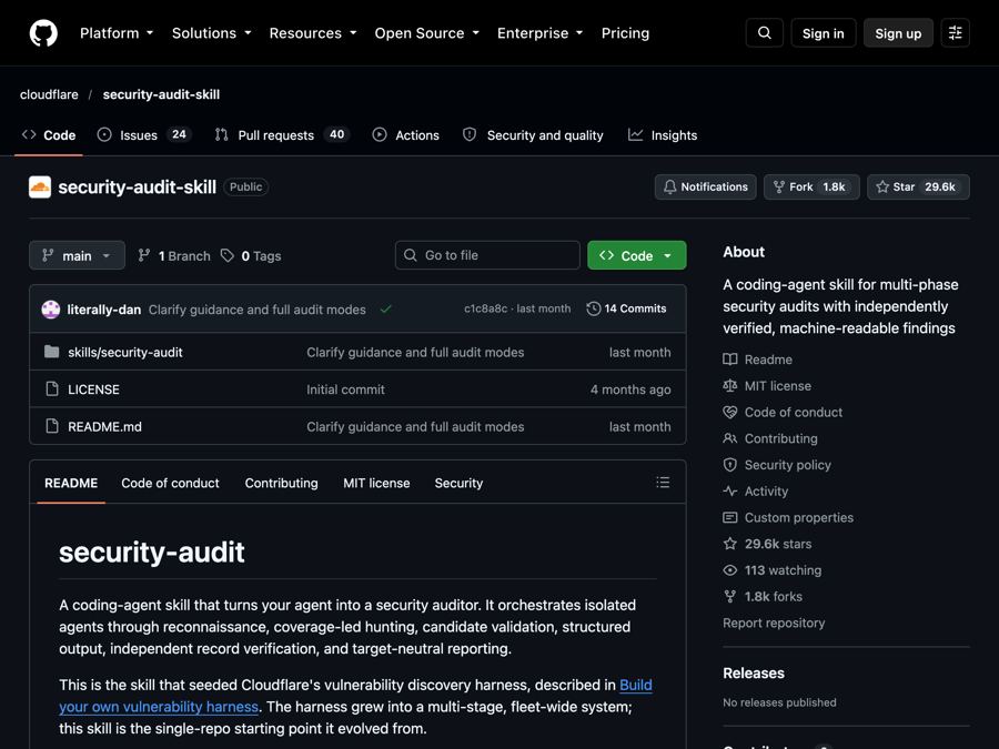 Cloudflare Security Audit: Free AI Code Security Check (2026)