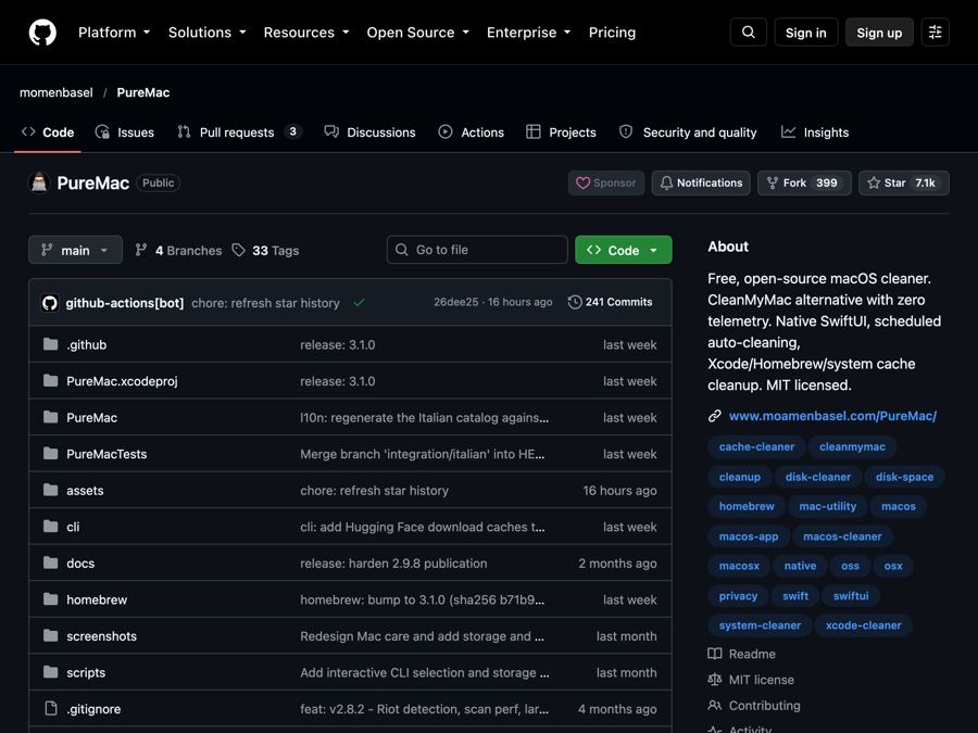 PureMac: Free CleanMyMac Alternative, No Subscription