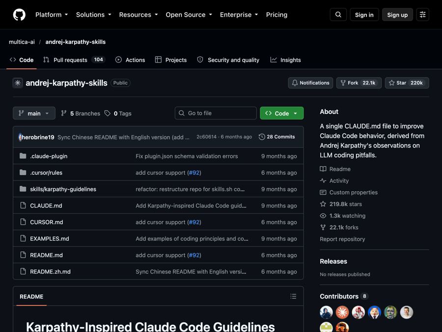 Karpathy Skills for Claude Code: One Free Rules File