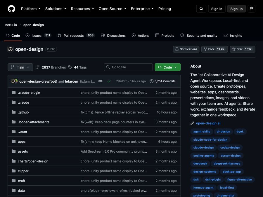 OpenDesign: Free Open Source AI Design Tool for Teams