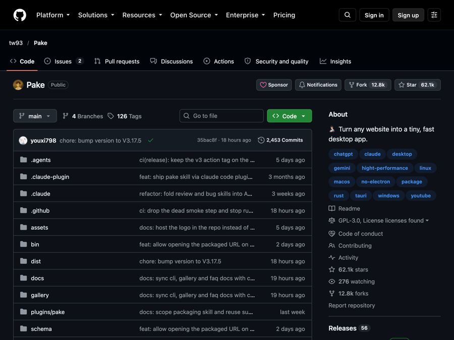 Pake: Turn Any Website Into a Desktop App, Free (2026)